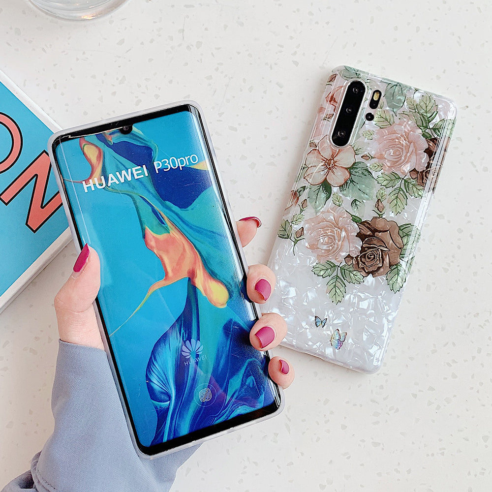 Suitable For Samsung Galaxy S21 Ult S20 S10E S10 S9 S8 Plus Retro Flower Phone Case