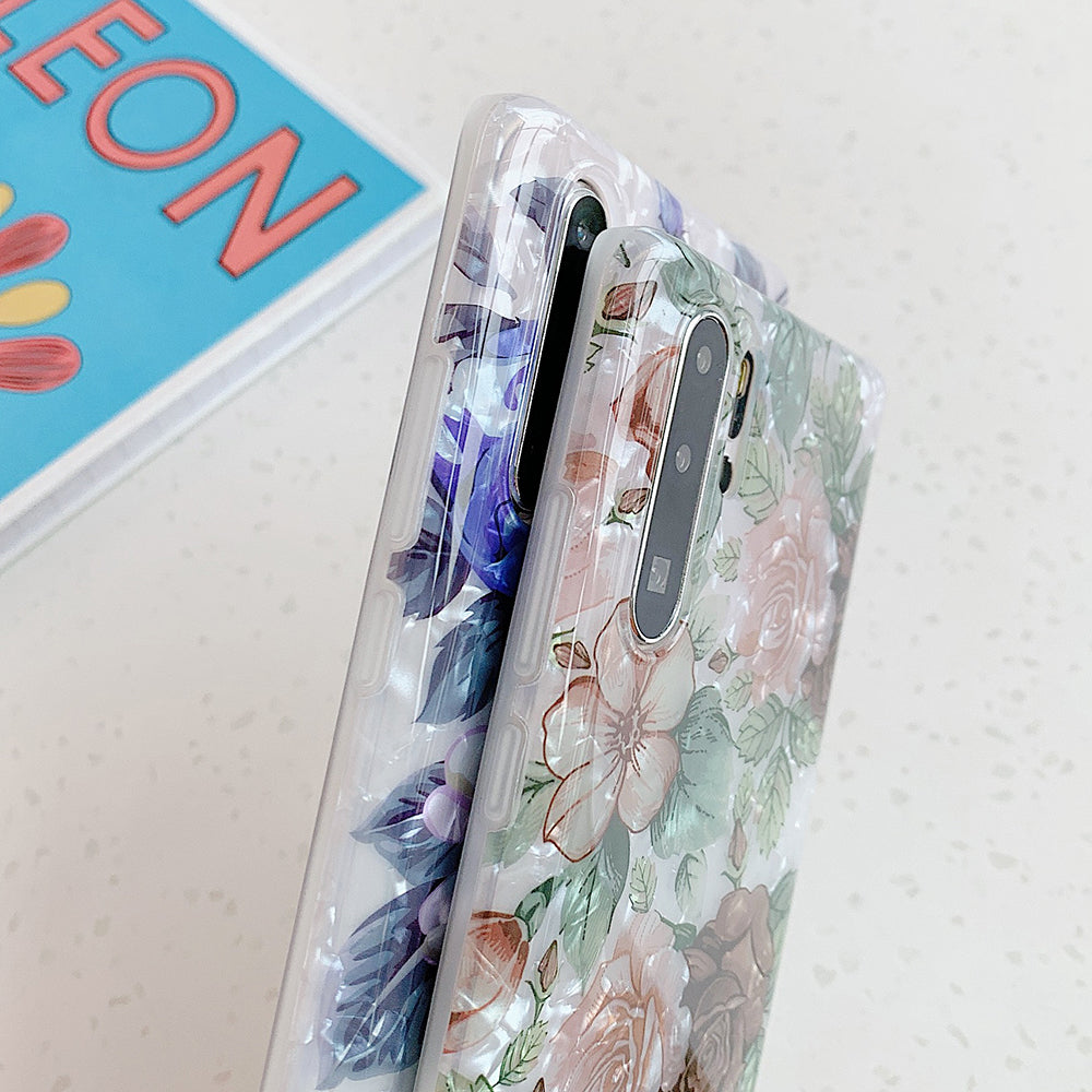 Suitable For Samsung Galaxy S21 Ult S20 S10E S10 S9 S8 Plus Retro Flower Phone Case