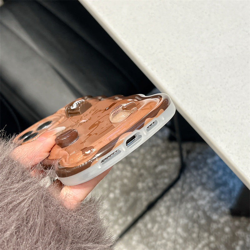 Internet Celebrity Three-dimensional Coffee Cup Bread Phone Case New