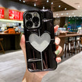 Electroplated Big Love Mobile Phone Case