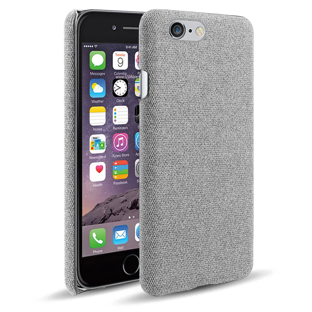 Cloth Cases For iPhone 5s 5 se 2016 Case Slim Retro Cloth Hard Phone Cover For iPhone se 2016 5 S 5G iPhone5s 4.0" Coque Funda