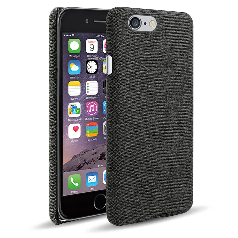 Cloth Cases For iPhone 5s 5 se 2016 Case Slim Retro Cloth Hard Phone Cover For iPhone se 2016 5 S 5G iPhone5s 4.0" Coque Funda