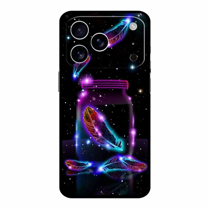 Phone Case For iphone 17 Pro Max Back Cover Case 17Pro Funda Black Silicone Soft Coque For iphone 17 Pro Cases 17Pro Max Shell