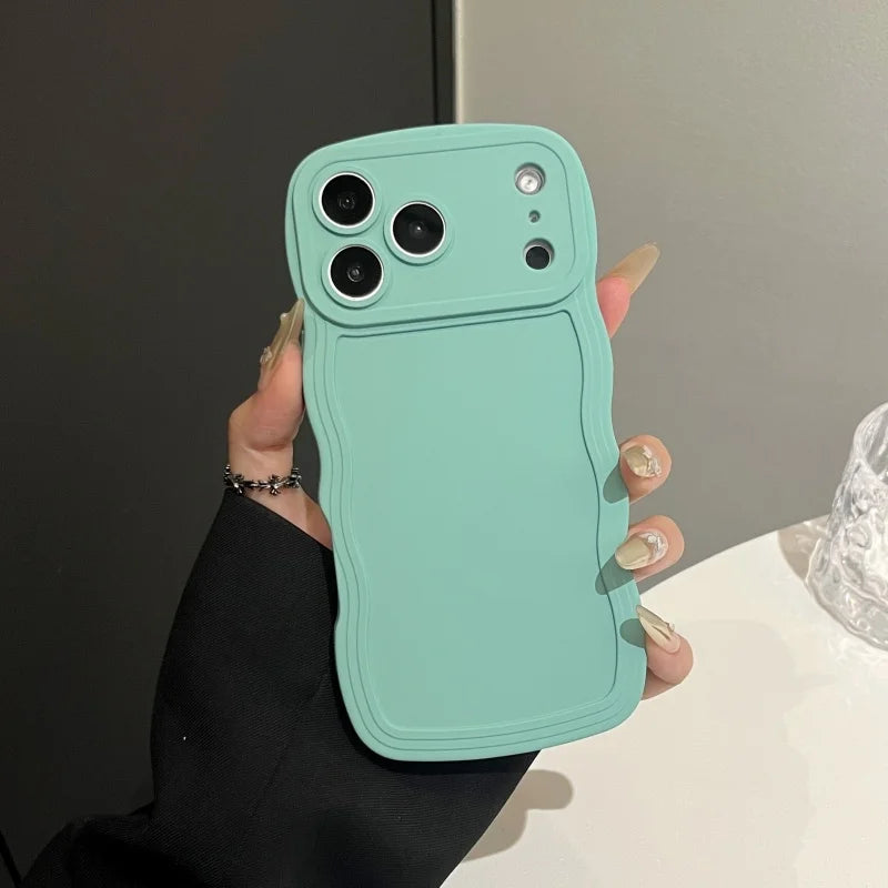 Solid Color Candy TPU Phone Cases For iPhone 17 Air 16 15 14 Plus 13 12 Mini 11 Pro Max Camera Proteciton Shockproof Soft Cover