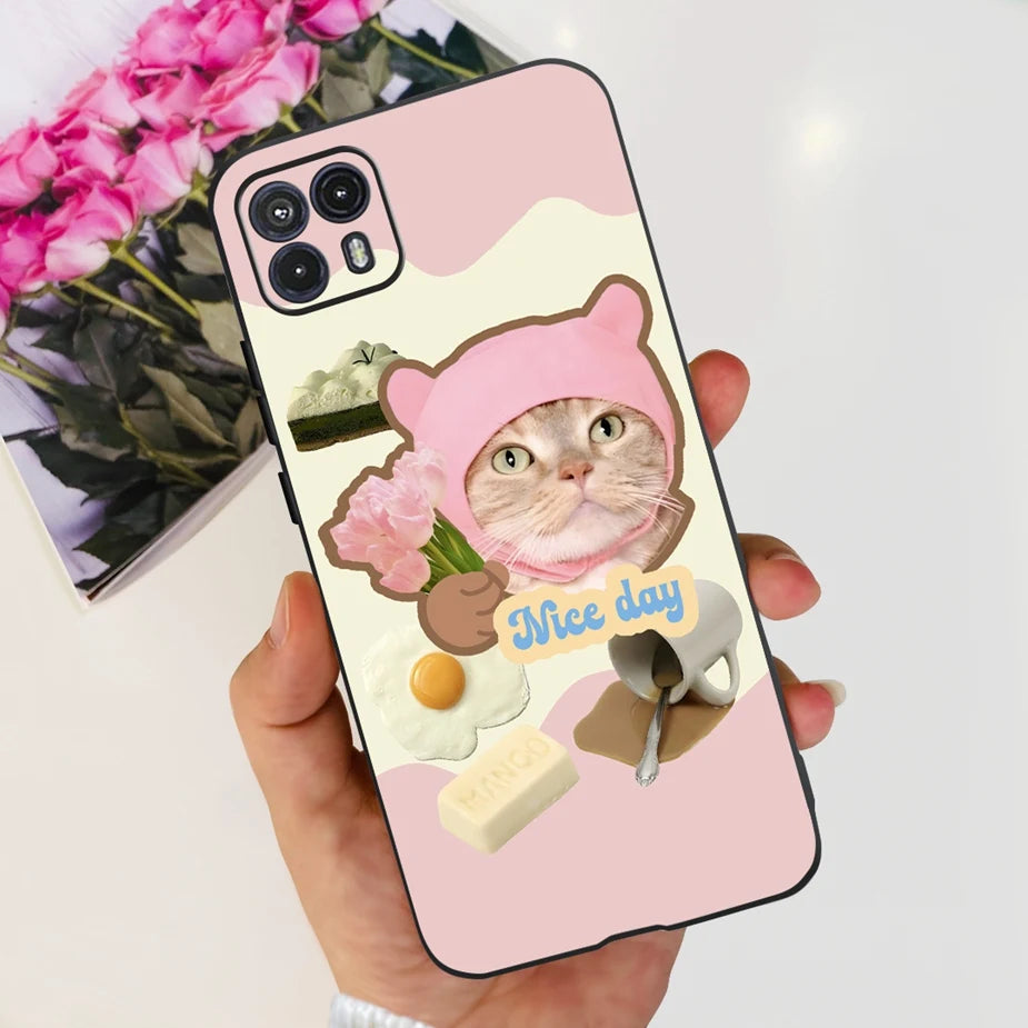 For Motorola Moto G50 5G Case XT2149-1 Stylish Painted Cover Shockproof Phone Cases For Motorola G50 G 50 MotoG50 5G Soft Fundas