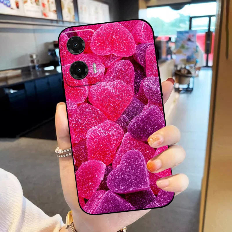 For Motorola Moto G35 G55 G75 5G Case Luxury TPU Soft Silicone Back Cover Phone Cases for Moto G32 G 35 55 75 Shockproof Fundas