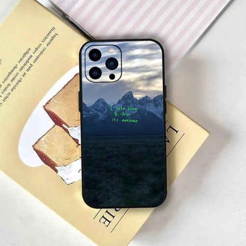 1pc Kanye West Ye Rapper Phone Case Silicone Soft For IPhone 17 Air 16 15 14 13 12 11 Plus Pro Max Plus
