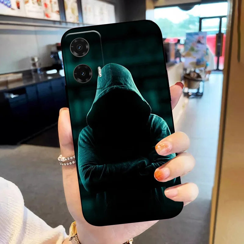 For Motorola Moto G35 G55 G75 5G Case Luxury TPU Soft Silicone Back Cover Phone Cases for Moto G32 G 35 55 75 Shockproof Fundas