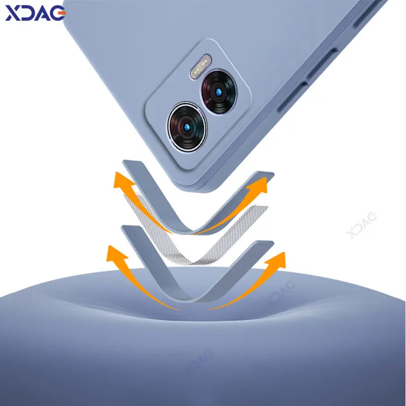 Luxury Cellphones Cases Covers for Motorola Moto Edge 30 Neo Lite 5G Edge30Neo Edge30Lite Soft Square Liquid Silicone Coque Bags