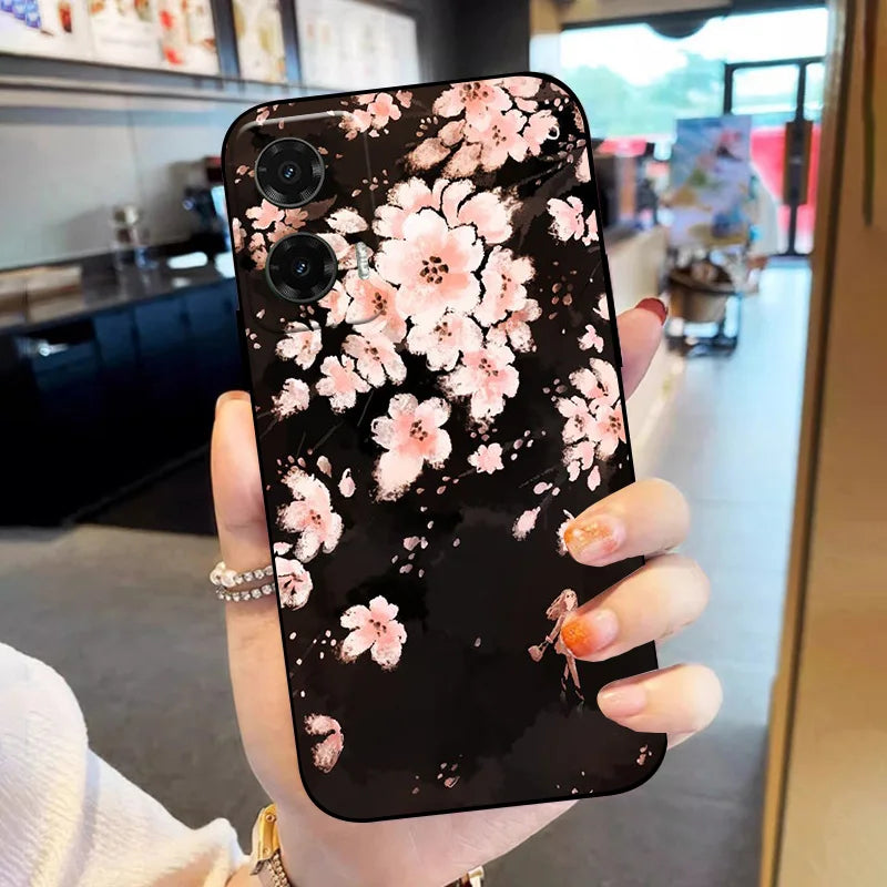 For Motorola Moto G35 G55 G75 5G Case Luxury TPU Soft Silicone Back Cover Phone Cases for Moto G32 G 35 55 75 Shockproof Fundas