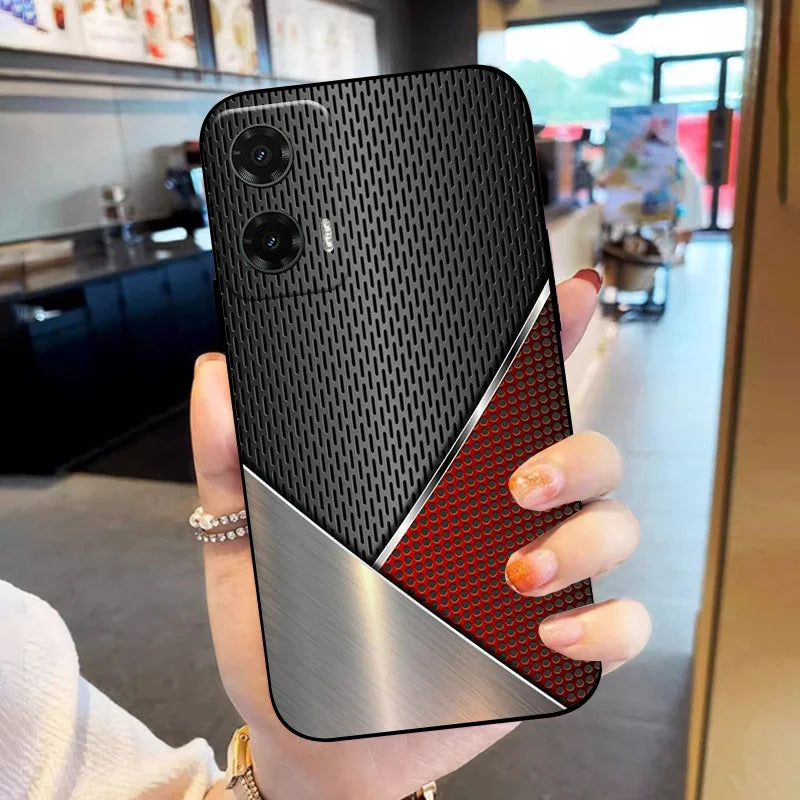 For Motorola Moto G35 G55 G75 5G Case Luxury TPU Soft Silicone Back Cover Phone Cases for Moto G32 G 35 55 75 Shockproof Fundas