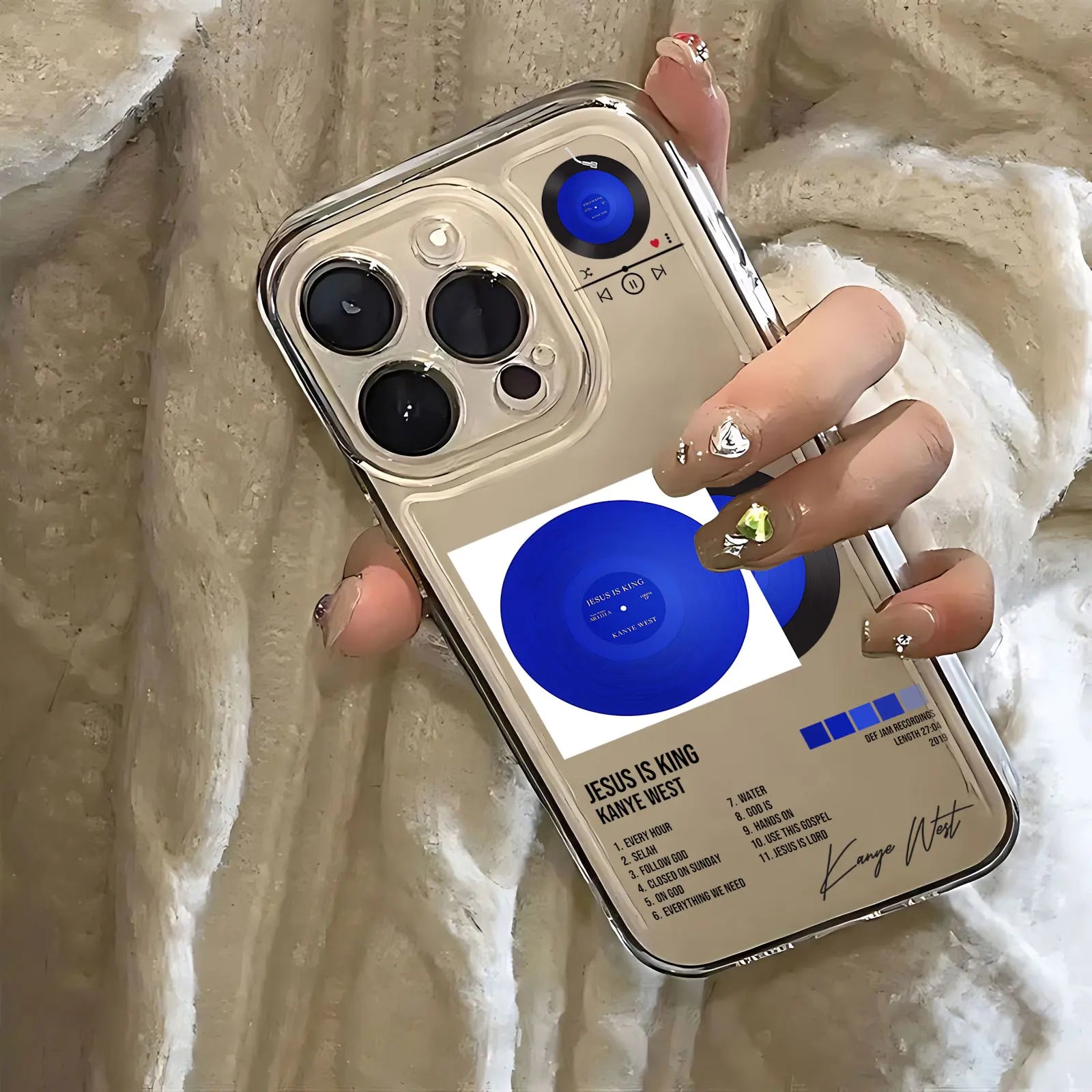 Rapper Kanye West Hot Album Phone Case For iPhone 16 15 14 13 12 11 Mini Pro Max X XR XS Max 7 8 Plus SE20 Transparent Cover