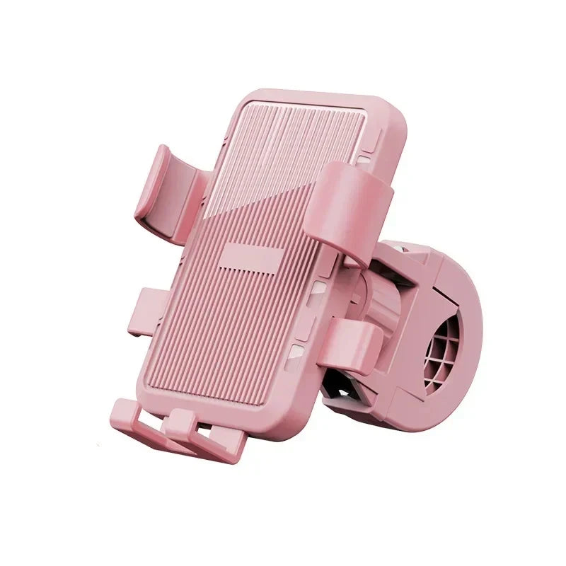Motorcycle Mobile Phone Holder Stand & Umbrella Rainproof Sunshade Bicycle Outdoor Scooter Phone Clip Handlebar Mount For iPhone
