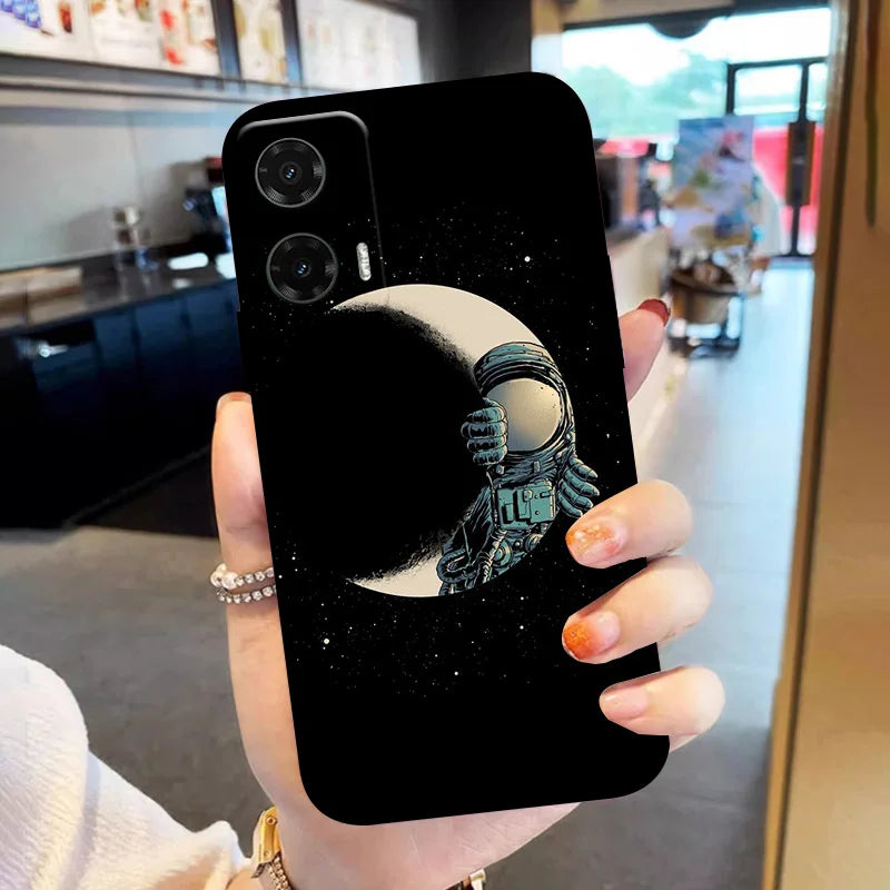 For Motorola Moto G35 G55 G75 5G Case Luxury TPU Soft Silicone Back Cover Phone Cases for Moto G32 G 35 55 75 Shockproof Fundas