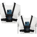 Smartphone Chest Mount Universal Holder Compatible with iPhone and Samsung Phone Mount for Filming or Photos