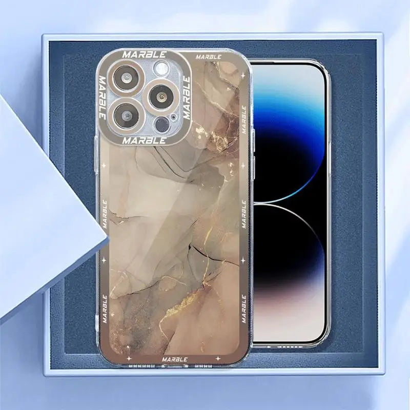 Marble Laser Luxury Phone Case for Motolora Moto Edge 40 5G G32 G72 G73 G71 G52 G22 Soft Cover