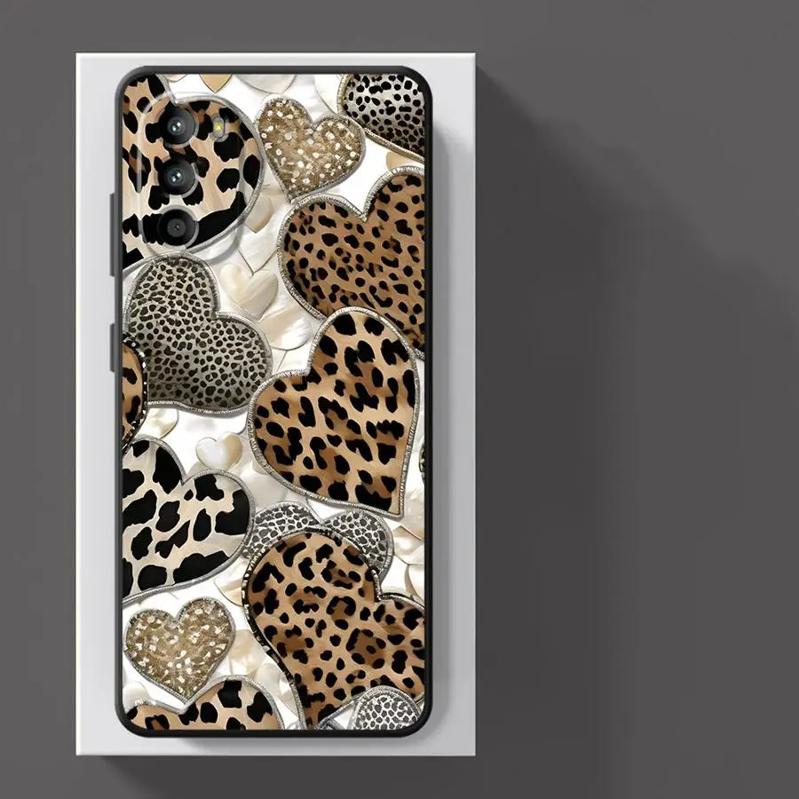 Exquisite Love Art Black Soft Phone Cover Case for Motorola Mot G71 G22 Edge40 Edge 20 Pro 30 Lite G52 G53 G30 G60 G60s G50 G32