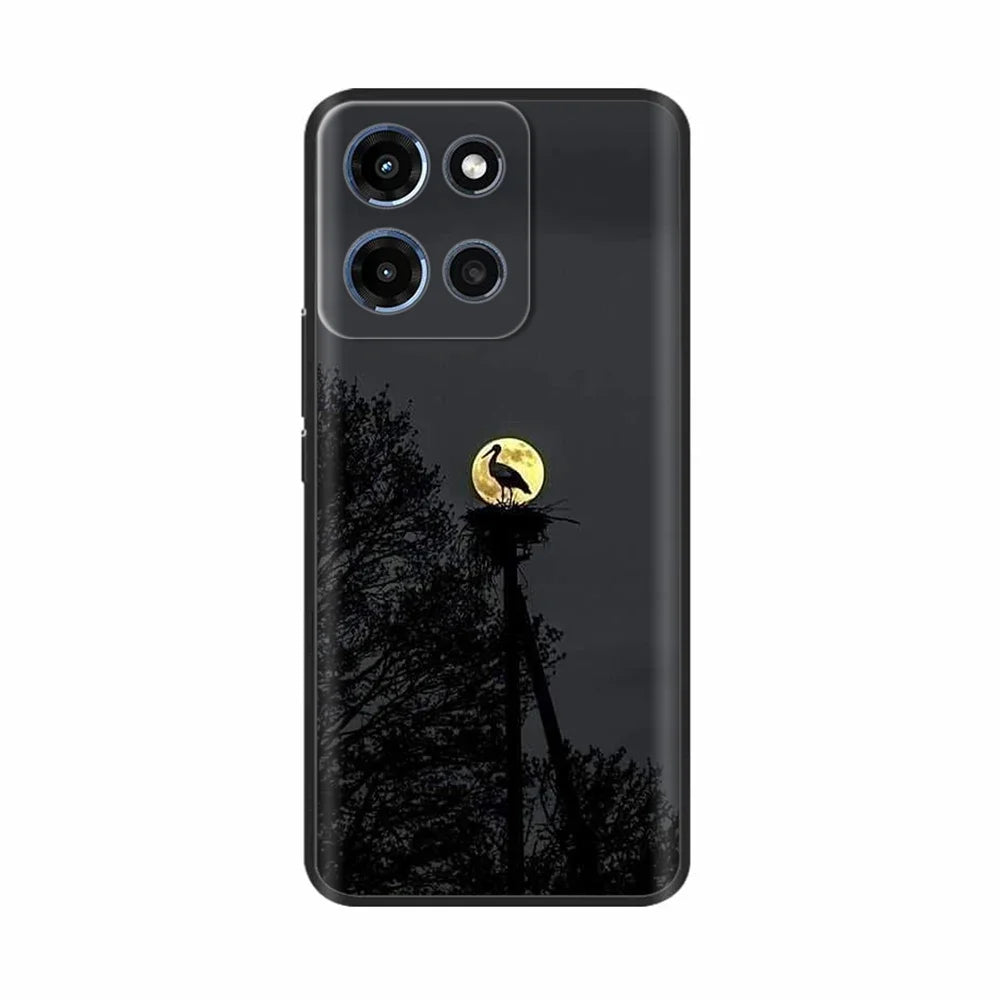 For Motorola Moto G (2025) Case Cute Cartoon Phone Case Soft Liquid Silicone Back Cover For Moto G 2025 5G Silicon Cases Coque