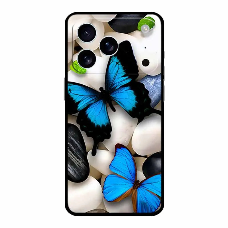 Phone Case For iphone 17 Pro Max Back Cover Case 17Pro Funda Black Silicone Soft Coque For iphone 17 Pro Cases 17Pro Max Shell