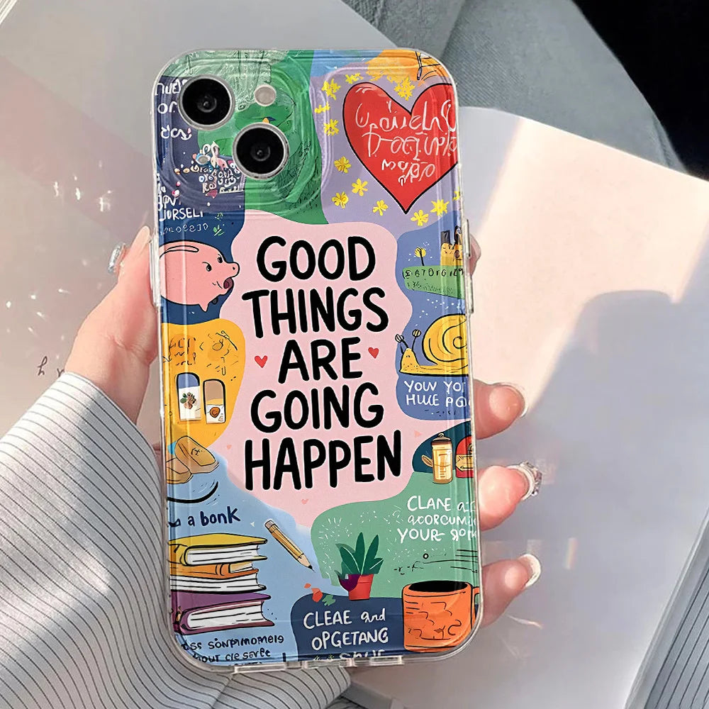 Graffiti Silicone Phone Case For Samsung S23 S24 FE Ultra Case A55 5g A16 A35 A54 A25 A34 A06 A52 A32 A53 A15 A72 A24 A05S Cover