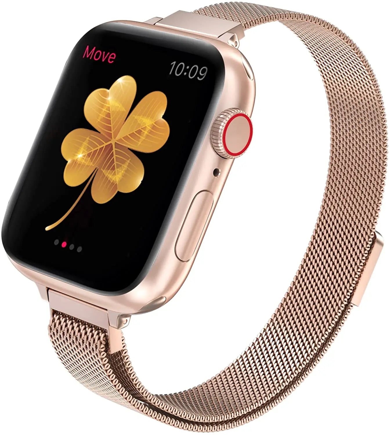 Women Slim Strap for Apple Watch 38mm 40mm 41mm Stainless Steel Metal Bracelet Magnetic Milanese Loop for Apple watch 34567se