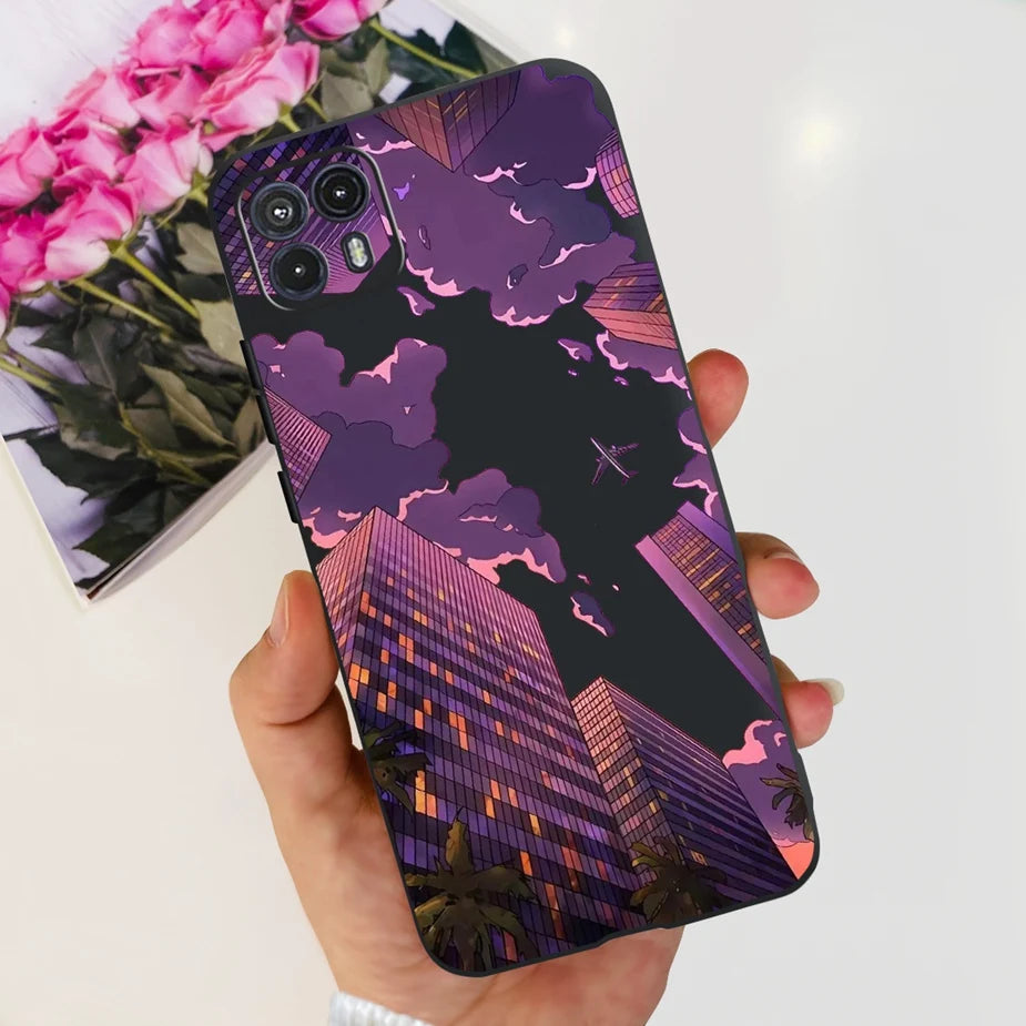 For Motorola Moto G50 5G Case XT2149-1 Stylish Painted Cover Shockproof Phone Cases For Motorola G50 G 50 MotoG50 5G Soft Fundas