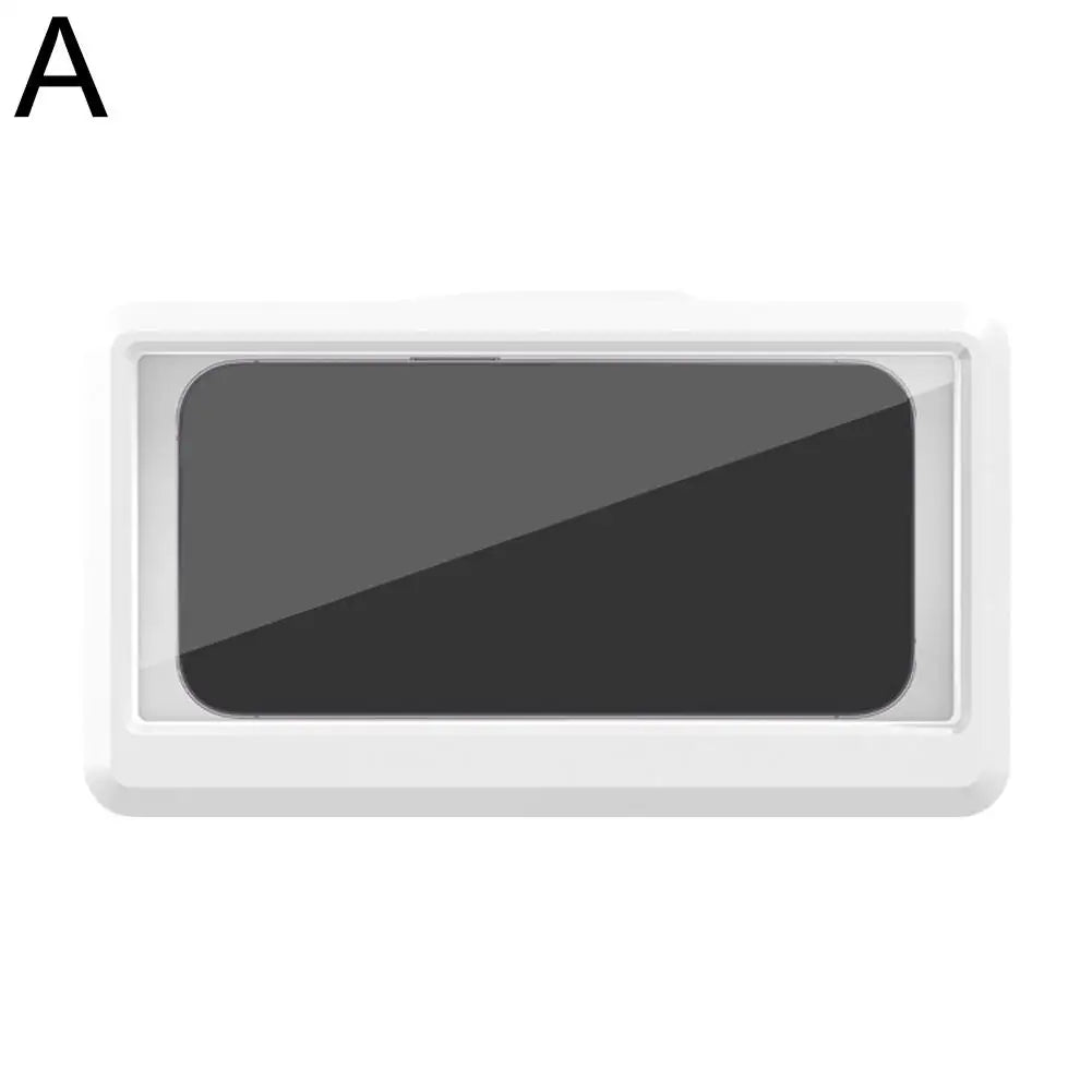 Bathroom Waterproof Phone Case Home Wall Phone Case Stand Box Self-adhesive Touch Screen Phone Cover Shower Sealing Storage