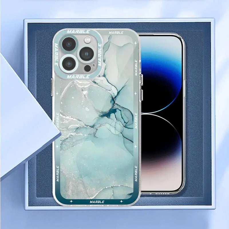 Marble Laser Luxury Phone Case for Motolora Moto Edge 40 5G G32 G72 G73 G71 G52 G22 Soft Cover