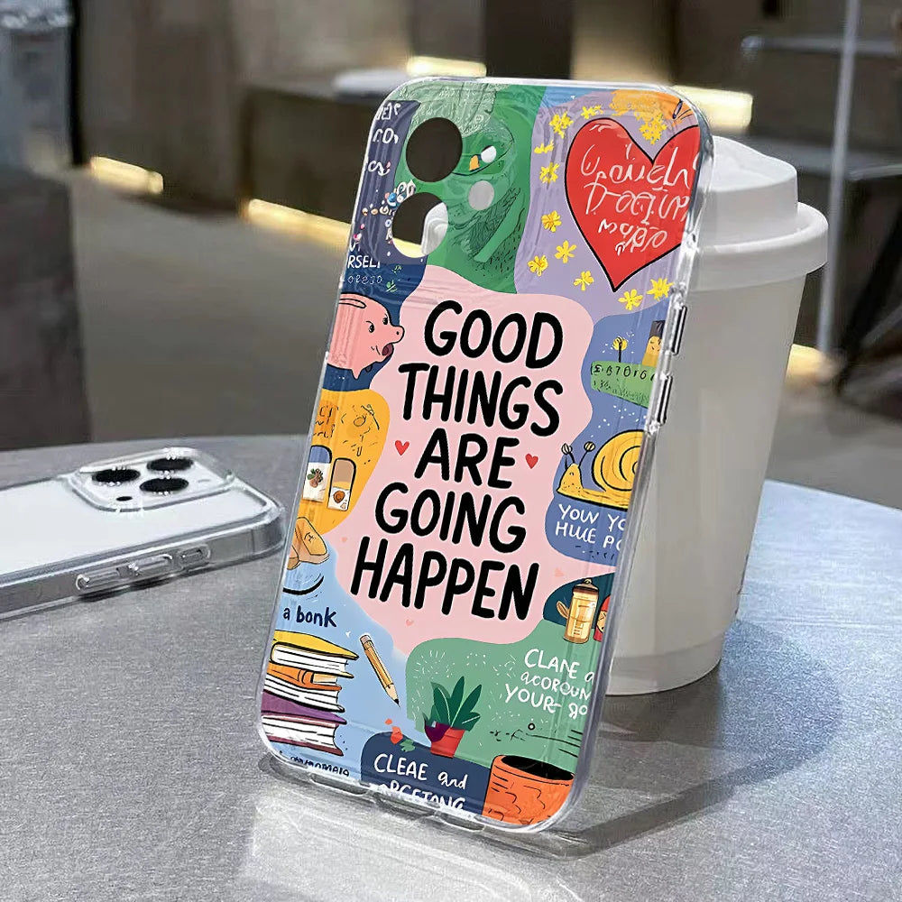 Graffiti Silicone Phone Case For Samsung S23 S24 FE Ultra Case A55 5g A16 A35 A54 A25 A34 A06 A52 A32 A53 A15 A72 A24 A05S Cover