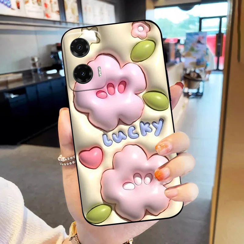 For Motorola Moto G35 G55 G75 5G Case Luxury TPU Soft Silicone Back Cover Phone Cases for Moto G32 G 35 55 75 Shockproof Fundas