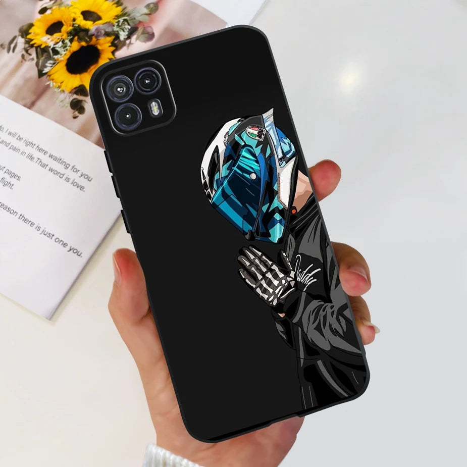 For Motorola Moto G50 5G Case XT2149-1 Stylish Painted Cover Shockproof Phone Cases For Motorola G50 G 50 MotoG50 5G Soft Fundas