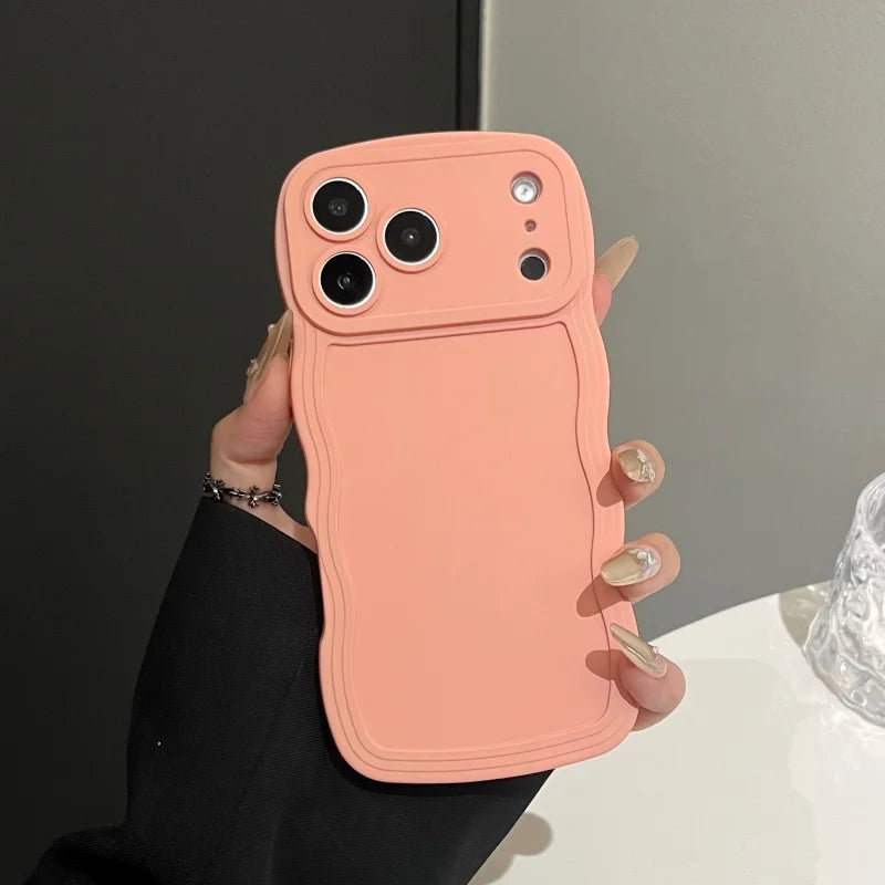 Solid Color Candy TPU Phone Cases For iPhone 17 Air 16 15 14 Plus 13 12 Mini 11 Pro Max Camera Proteciton Shockproof Soft Cover