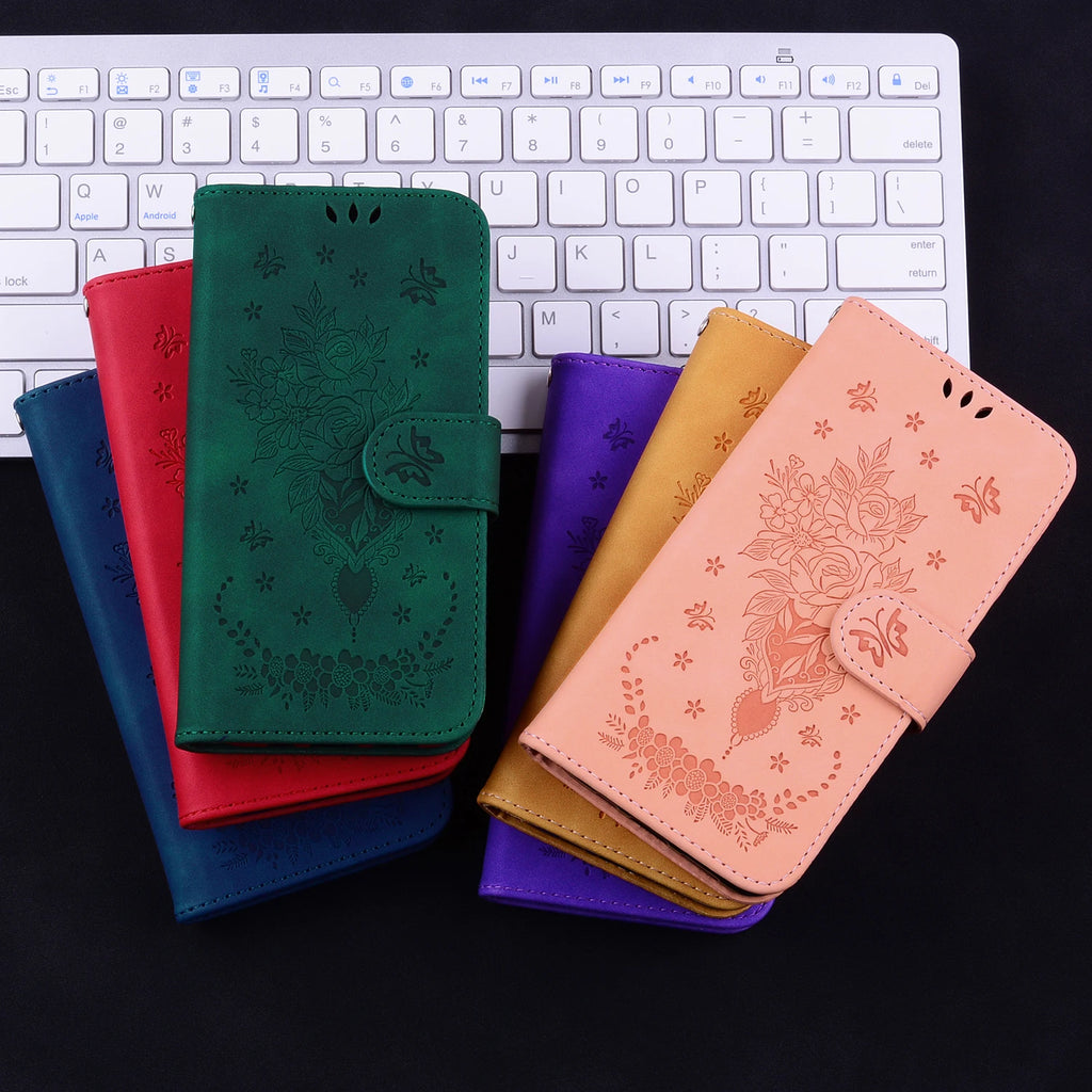 Cases for iPhone 16 Pro Max 15 14 13 12 11 8 7 Plus mini X XS XR SE 2020 2022 16e Case Cover coque Flip Wallet Phone Covers
