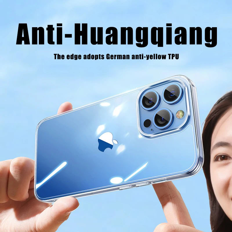 Fashion Clear Phone Case For iPhone 14 Pro Max Soft TPU Silicon Cases For iPhone14 Pro Max 14 Plus Transparent Back Cover Capa