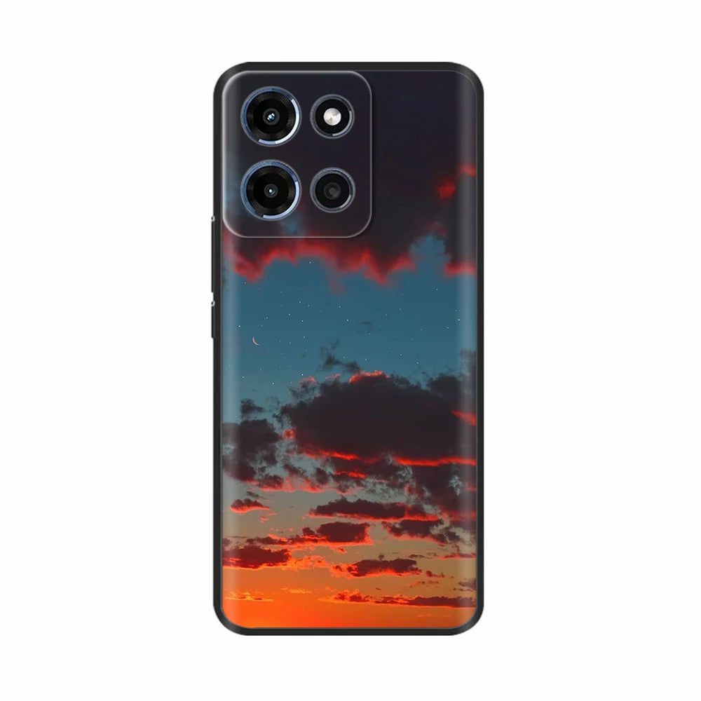 For Motorola Moto G (2025) Case Cute Cartoon Phone Case Soft Liquid Silicone Back Cover For Moto G 2025 5G Silicon Cases Coque