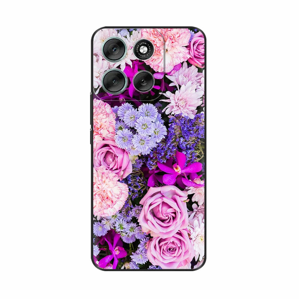 Phone Case For Motorola Moto G86 Case Soft Black Silicone Shockproof Back Cover For Moto G86 XT2527-2 G 86 Cases Covers Fundas