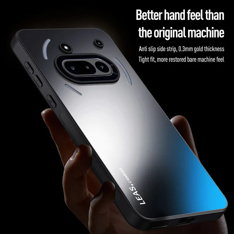 AG Matte Shockproof Case For Nothing Phone 3A Pro 2A Plus Phone 3 2 1 Frosted Hard Bumper Phone Cases Anti-fingerprint