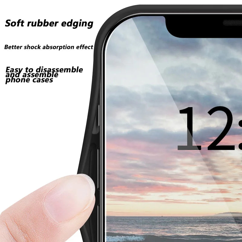 Custom Photo Mirror Glass Phone Case for Motorola Edge 60/50/40/30/20/G86/G84/G75