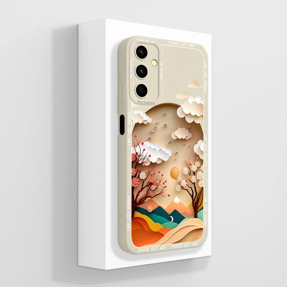 For Samsung Galaxy A24 Phone Case Cute Panda High Quality Liquid Silicone Anti Drop Soft Back Cover For Samsung A 24 Phone Shell