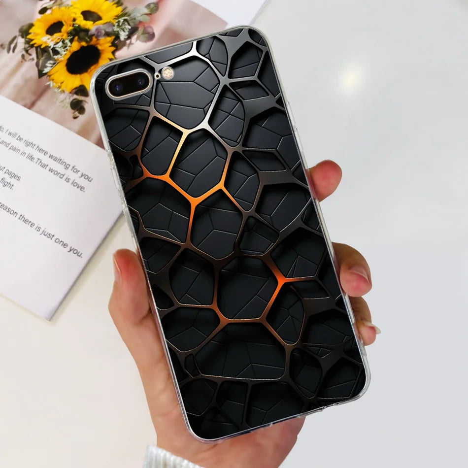 For iPhone 7 8 Plus Phone Case iPhone7 iPhone8 7Plus 8Plus SE 2020 2022 Fashion Cool Pattern Soft Silicone TPU Cases