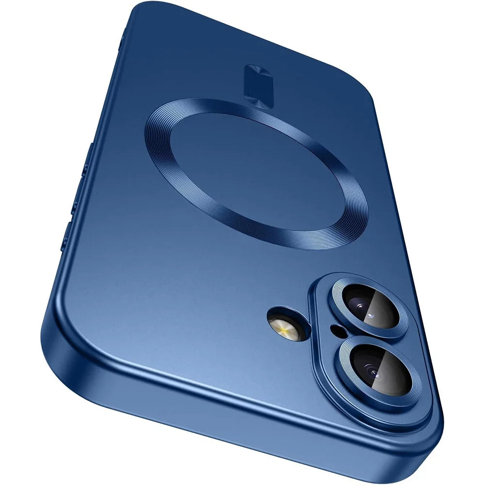 For Magsafe Magnetic Wireless Charge Phone Cases For iPhone 17 Air 16 15 14 13 12 11 Pro Max Case Camera Back Cover Accessories