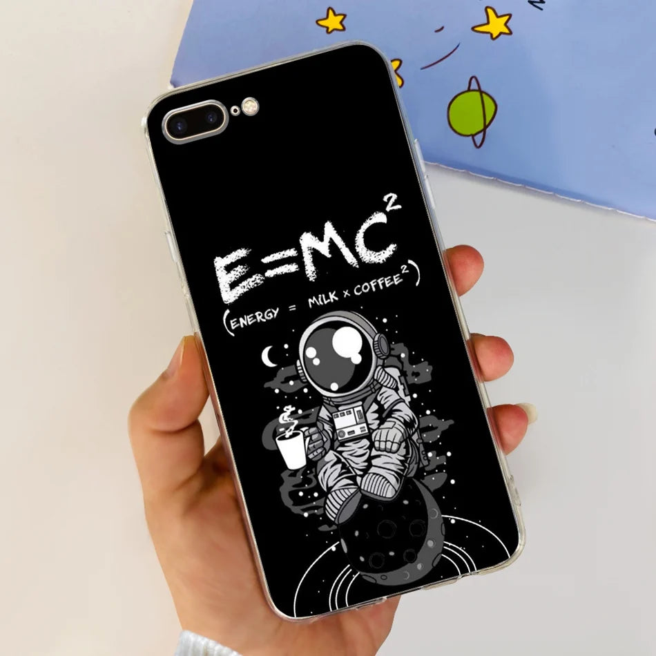 For iPhone 7 8 Plus Phone Case iPhone7 iPhone8 7Plus 8Plus SE 2020 2022 Fashion Cool Pattern Soft Silicone TPU Cases