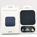 Samsung 15W Qi Wireless Charger Fast Charge Pad For Galaxy S24 S23 S22 S21 S20 Ultra Plus Z Flip Fold 6 5 4 3 For iPhone 15 Pro