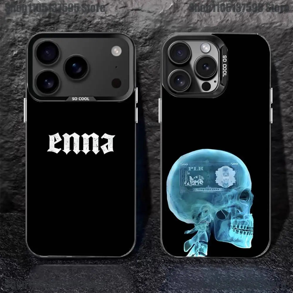 Rapper PLK Chambre 140 Phone Case For iPhone 17,16,15,14,13,12,11,Pro,XS,Max,Plus,Mini,SE4,E Black Matte Shockproof Cover