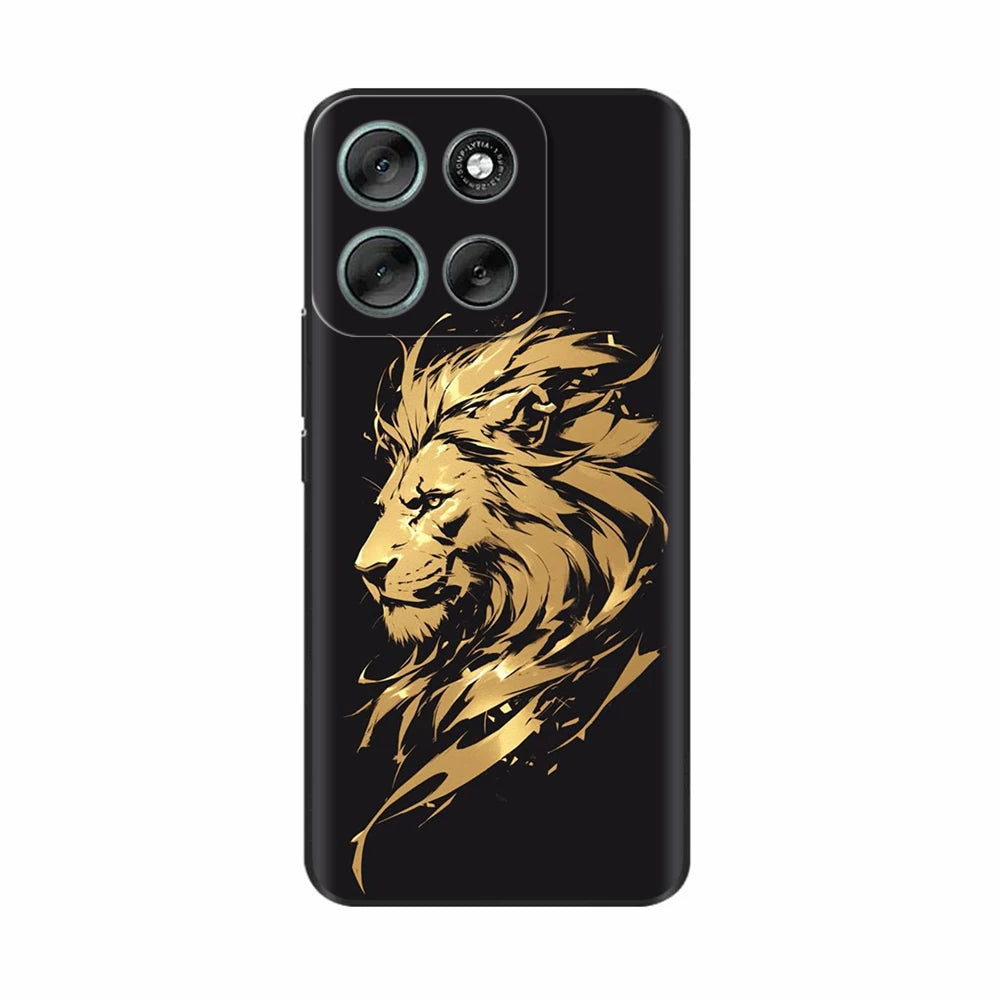 Phone Case For Motorola Moto G86 Case Soft Black Silicone Shockproof Back Cover For Moto G86 XT2527-2 G 86 Cases Covers Fundas