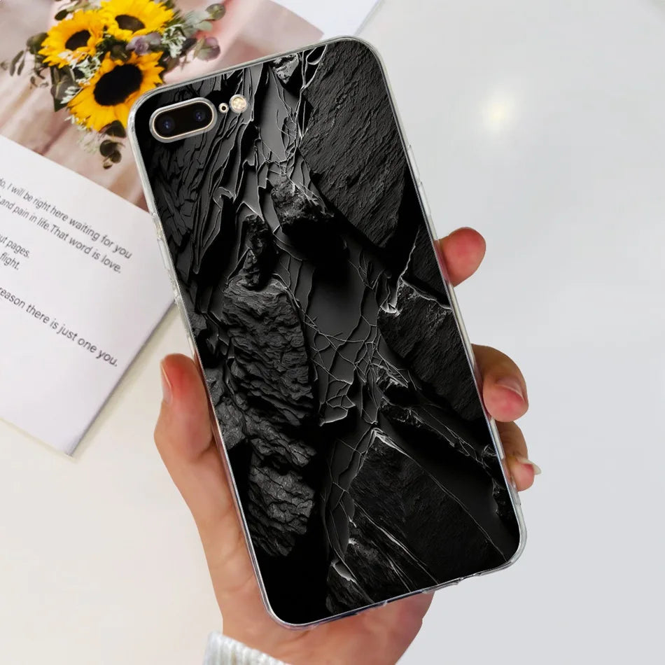 For iPhone 7 8 Plus Phone Case iPhone7 iPhone8 7Plus 8Plus SE 2020 2022 Fashion Cool Pattern Soft Silicone TPU Cases