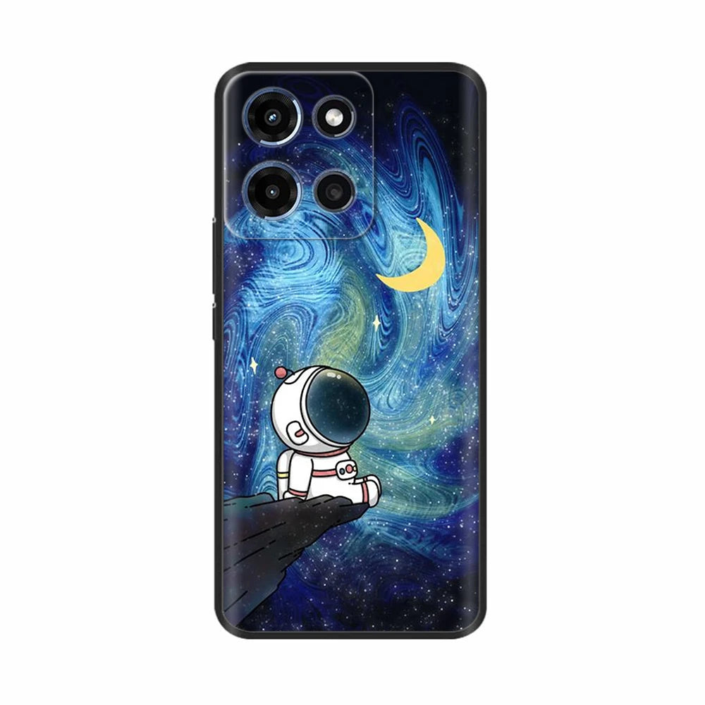 For Motorola Moto G (2025) Case Cute Cartoon Phone Case Soft Liquid Silicone Back Cover For Moto G 2025 5G Silicon Cases Coque