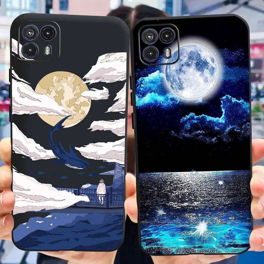 For Motorola Moto G50 5G Case XT2149-1 Stylish Painted Cover Shockproof Phone Cases For Motorola G50 G 50 MotoG50 5G Soft Fundas