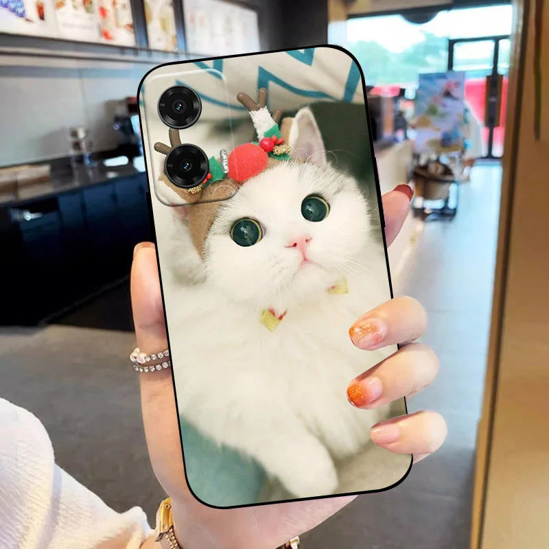 For Motorola Moto G35 G55 G75 5G Case Luxury TPU Soft Silicone Back Cover Phone Cases for Moto G32 G 35 55 75 Shockproof Fundas