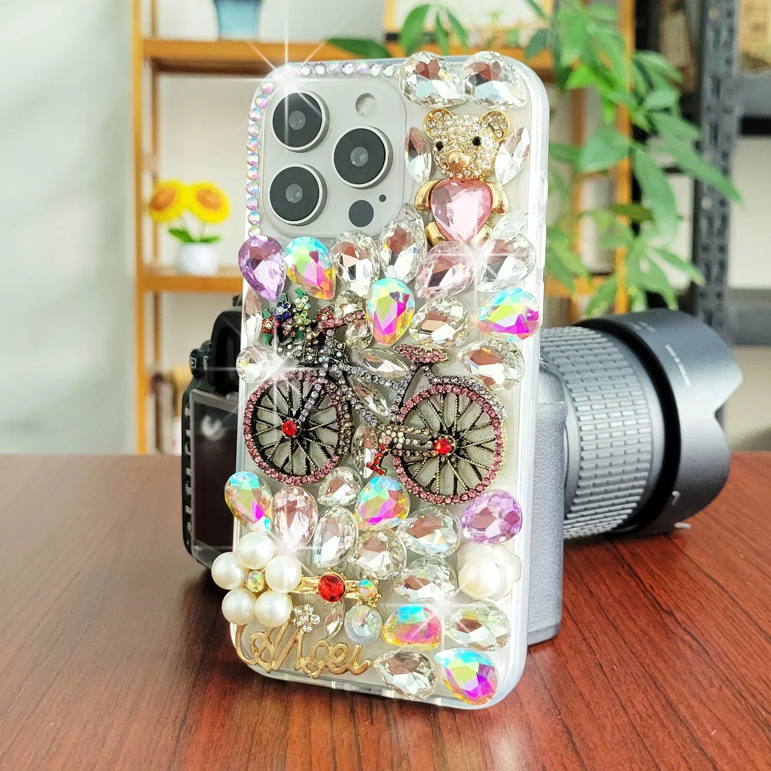 Cases for Motorola Moto G15 G05 G75 G55 G35 G85 G24 G04 G34 G84 G14 G54 5G E15 Case Diamond Phone Cover